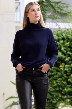 Relaxed Polo Sweater