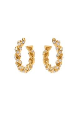 Rope Hoop Earring