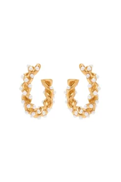 Rope Hoop Earring