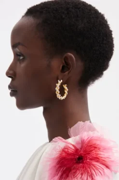 Rope Hoop Earring