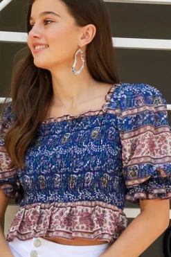Rosita Puff SLV Top - FINAL SALE