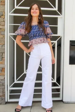 Rosita Puff SLV Top - FINAL SALE