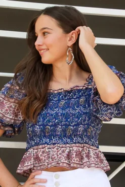 Rosita Puff SLV Top - FINAL SALE