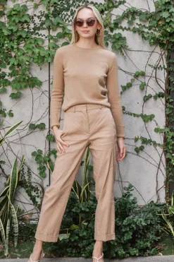 Round Neck Cashmere Sweater