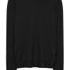 Round Neck L/SLV Cashair Top