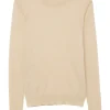 Round Neck L/SLV Cashair Top