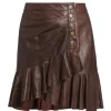 Saba Leather Skirt - FINAL SALE