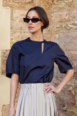 Sculpted Sleeve Top