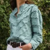 Shannon Scallop L/S Blouse - FINAL SALE