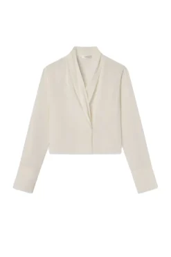 Shawl Collar Blouse