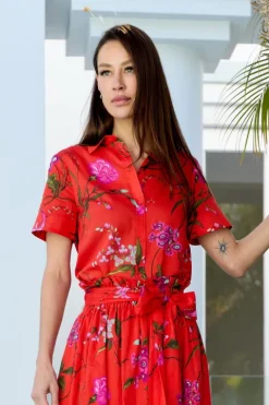 Short Sleeve Cropped Shirt