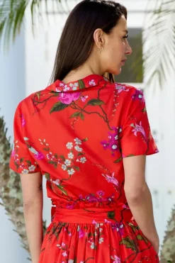 Short Sleeve Cropped Shirt