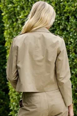 Short Trench Jacket