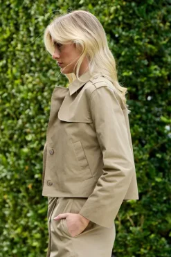 Short Trench Jacket