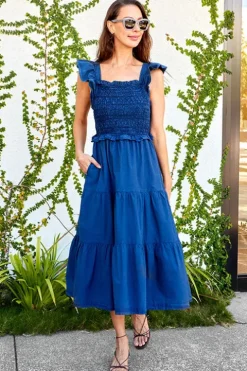 Simona Smocked Dress - FINAL SALE