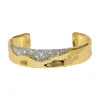 Solanales Crystal Cuff Bracelet