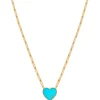 Solitaire Heart Necklace