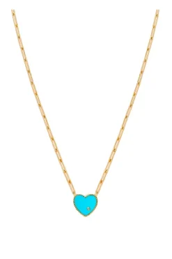 Solitaire Heart Necklace