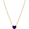 Solitaire Heart Necklace