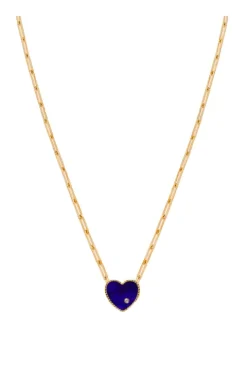 Solitaire Heart Necklace