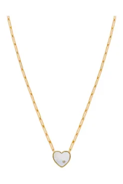 Solitaire Heart Necklace