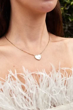Solitaire Heart Necklace