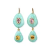 Stacked Stone Earrings