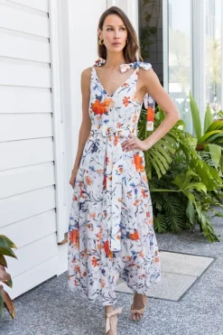 Strappy Tier Midi Dress - FINAL SALE