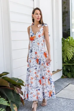 Strappy Tier Midi Dress - FINAL SALE