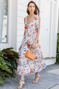 Strappy Tier Midi Dress - FINAL SALE