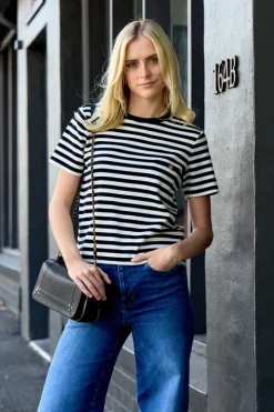 Striped Pocket Tee