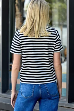 Striped Pocket Tee