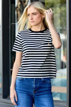 Striped Pocket Tee