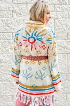 Sun Jacquard Robe - FINAL SALE