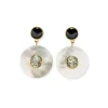 Taj Disc Earrings