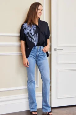 The Slim Stacked Jean