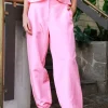 Tie Cuff Detail Pants - FINAL SALE