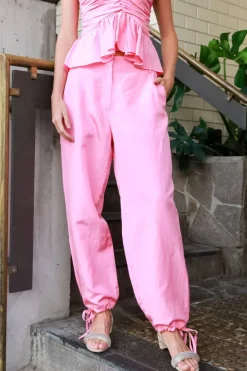 Tie Cuff Detail Pants - FINAL SALE