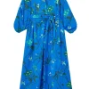 Tie Waist Midi Dress