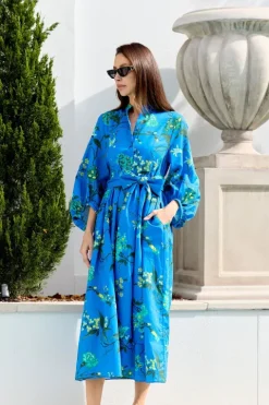 Tie Waist Midi Dress