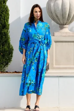 Tie Waist Midi Dress