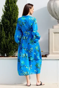 Tie Waist Midi Dress