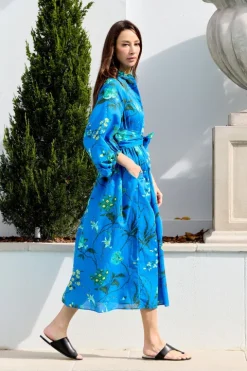 Tie Waist Midi Dress