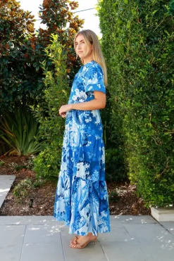Tiered Hem Shirt Dress