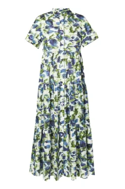 Tiered Shirt Dress