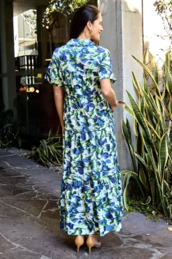 Tiered Shirt Dress