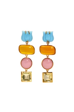 Tropical Tulip Earrings