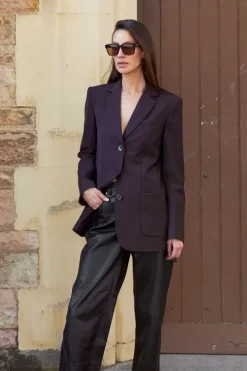 Tropical Wool Max Blazer