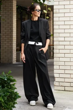 Tropical Wool Sculpted Blazer
