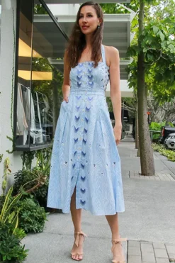 Valerie Print Strappy Dress - FINAL SALE